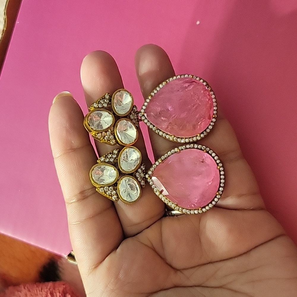 Indian Pink Earrings